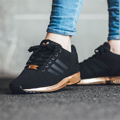 adidas zx flux schwarze rose gold-nwt|adidas torsion zx flux ortholite.